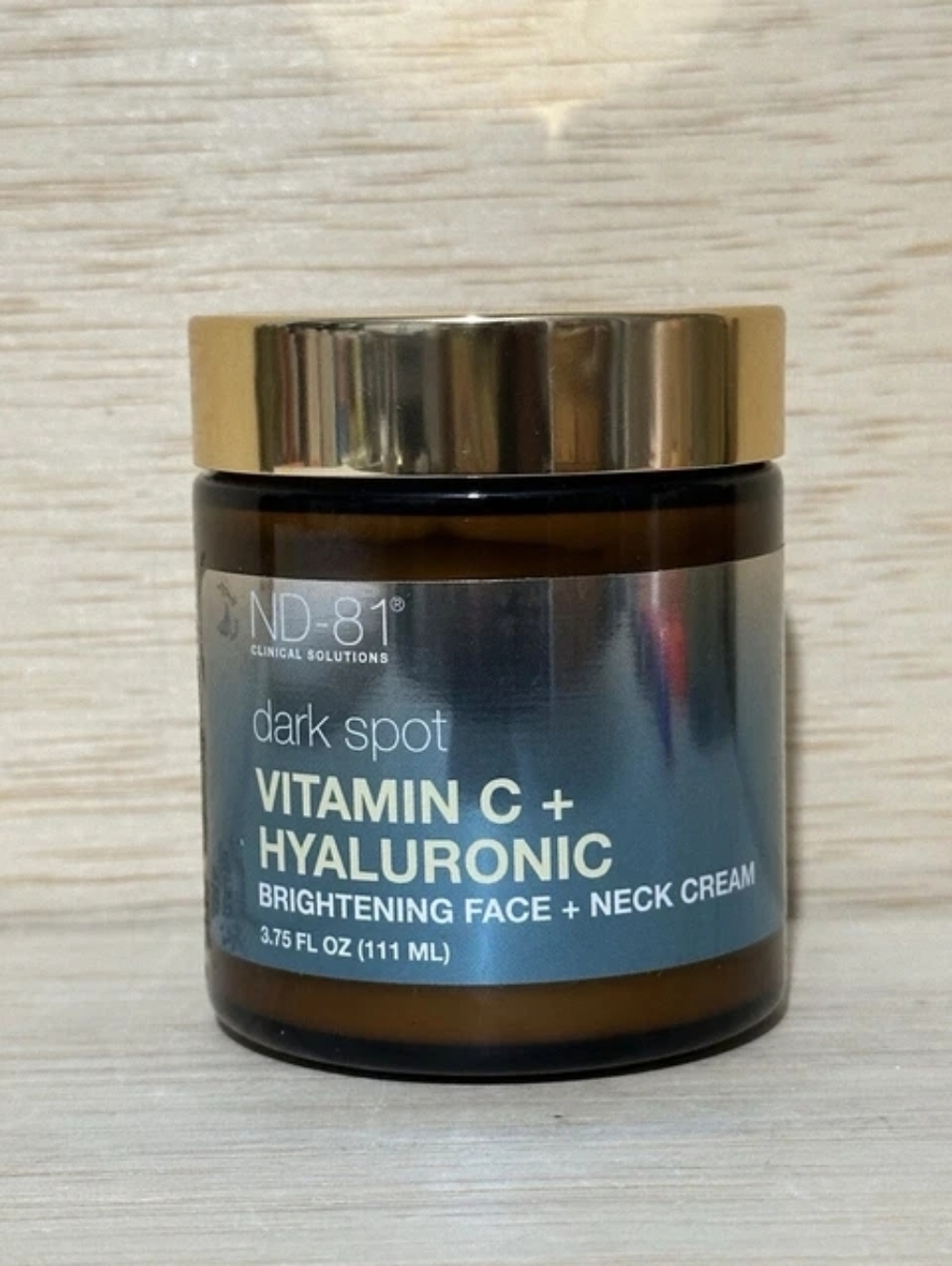 Clinical Solutions ND81 - Vitamin C + Hyaluronic Brightening Face & Neck Cream